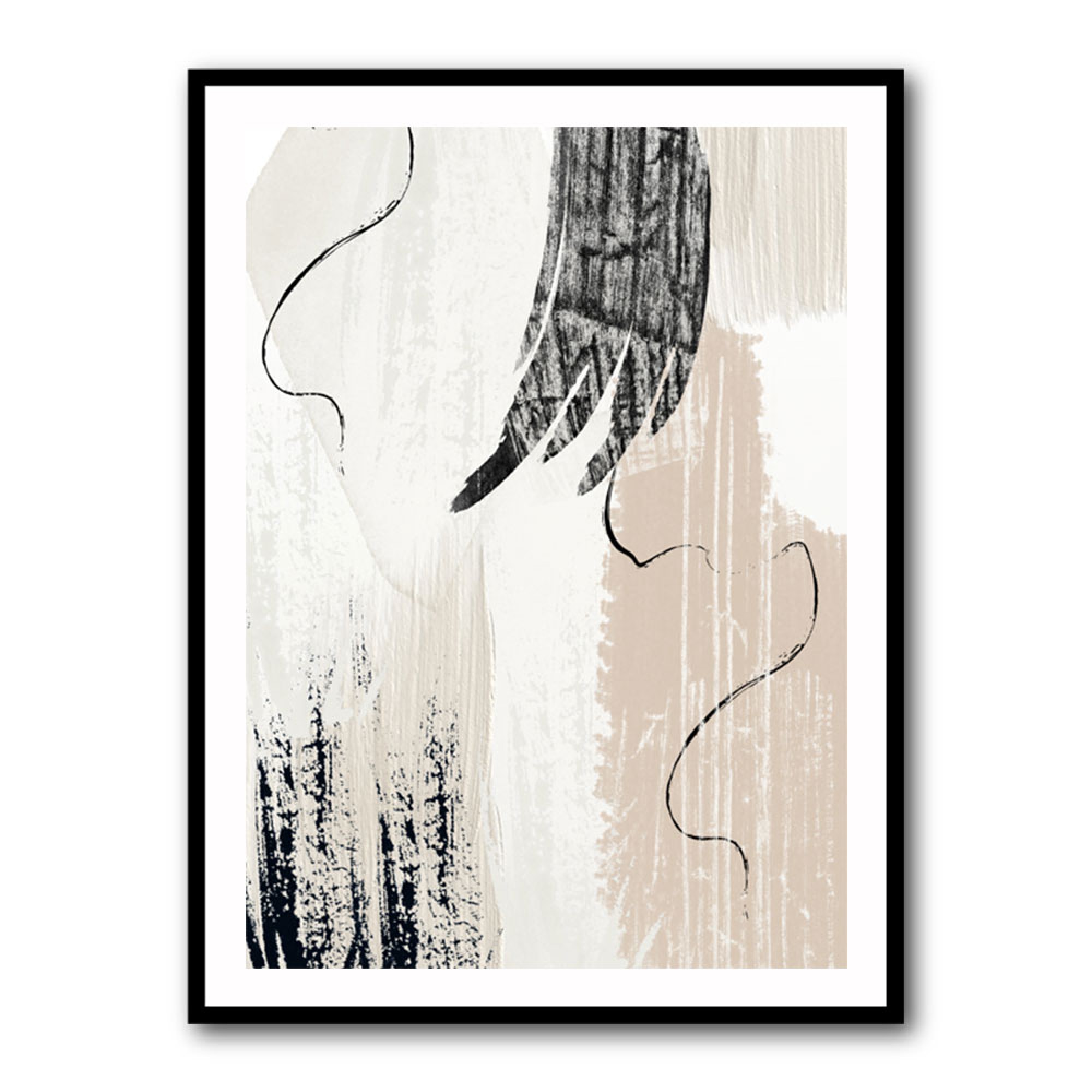 Brush strokes 2 Wall Art